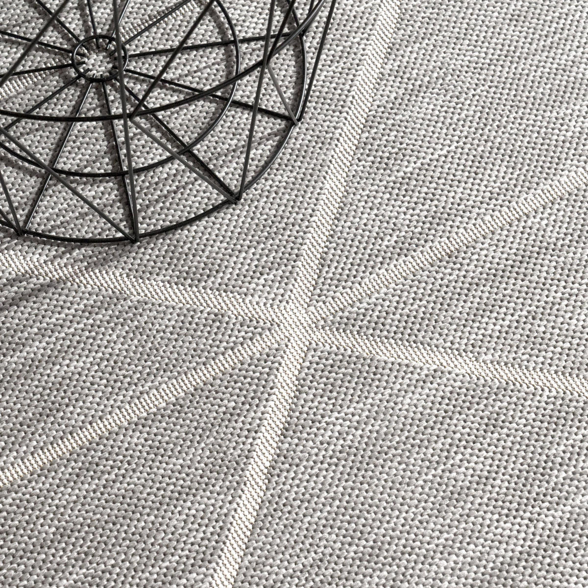 OUTDOORTEPPICH 200/280 cm Modena 221 - Grau, Textil (200/280cm) - Paco Home