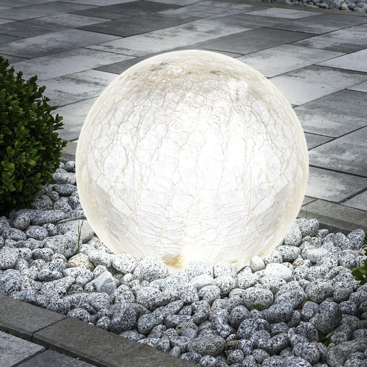 LED AUSSENLEUCHTE Solar Silber - Silberfarben, Metall (15/15/43cm)