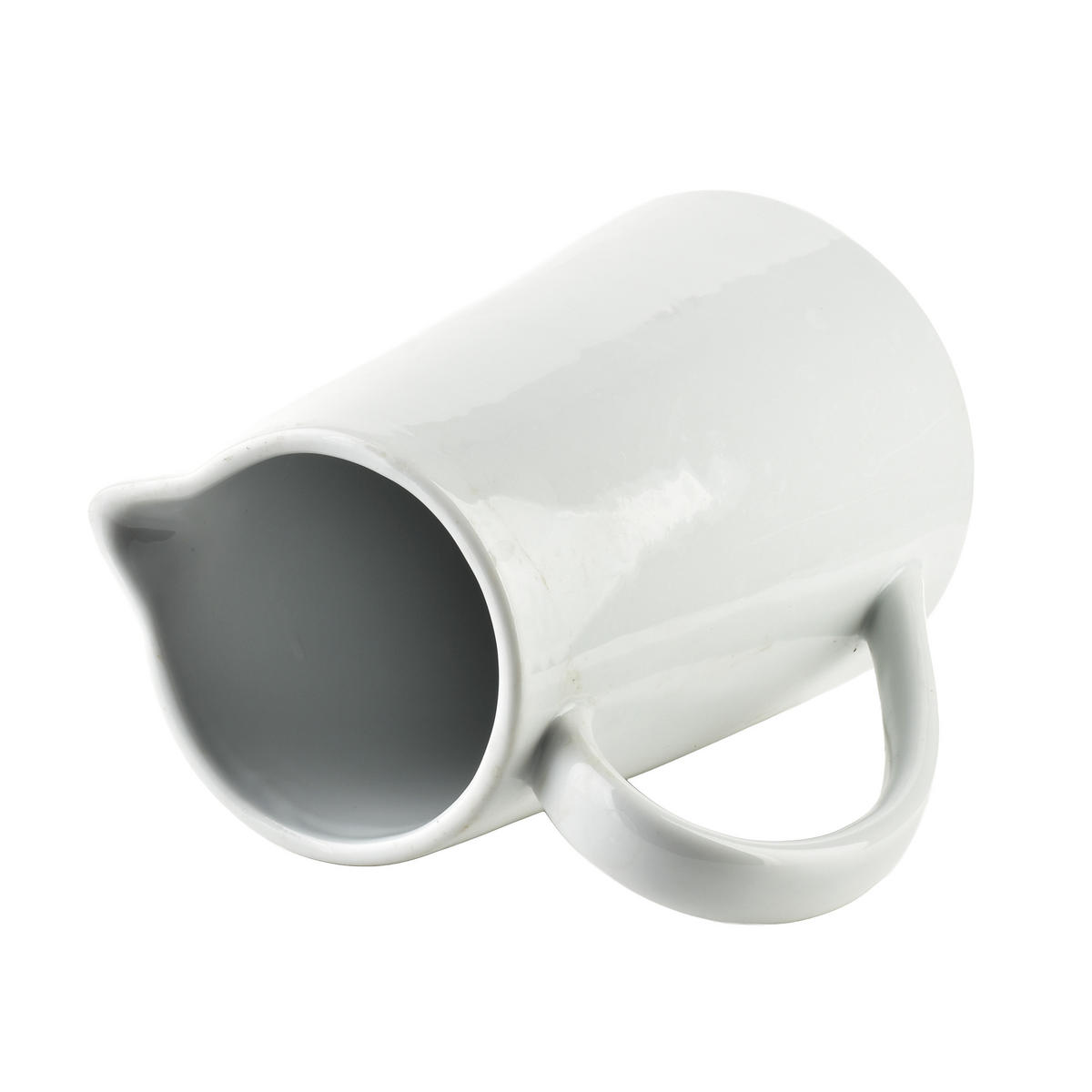 KRUG Basic weiß 8/14/15 cm Porzellan - Weiß, Keramik (0.51L) - Mondex