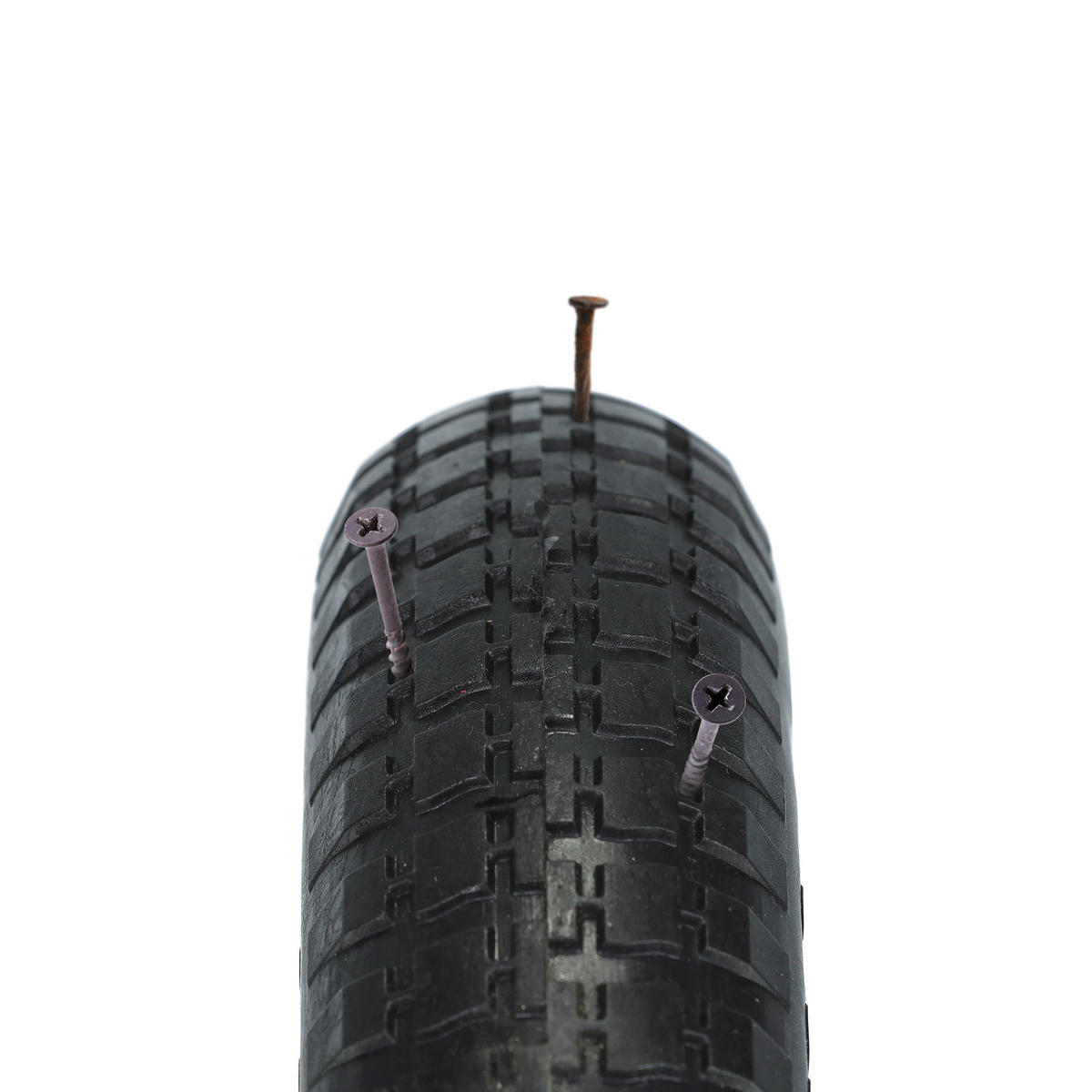 SCHUBKARRENRAD - Schwarz, Kunststoff/Metall (34.5/34.5/9cm) - Relaxdays