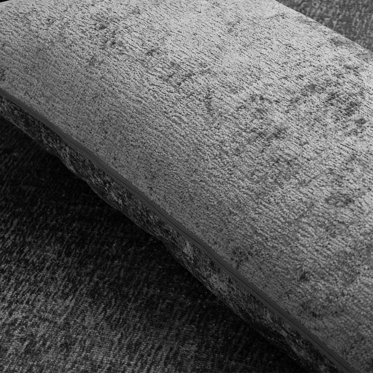 ECKSOFA LINKS IMPERA Modern 4/5 Sitzer, Dunkelgrau - Dunkelgrau, Textil (314/224cm) - KONSIMO®