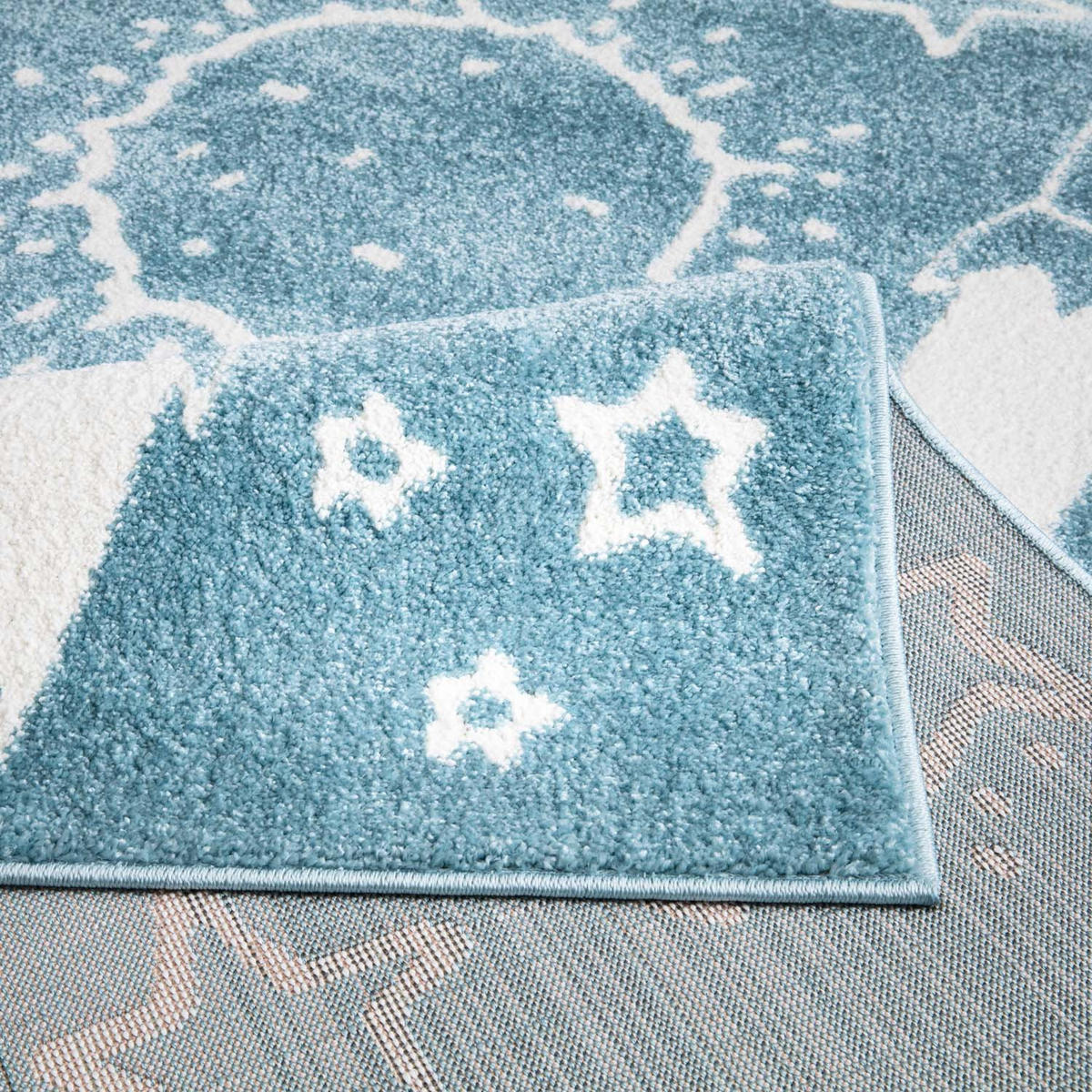 KINDERTEPPICH Anime 912 Blau 190x280 cm - Blau, Textil (190/280cm) - carpet city