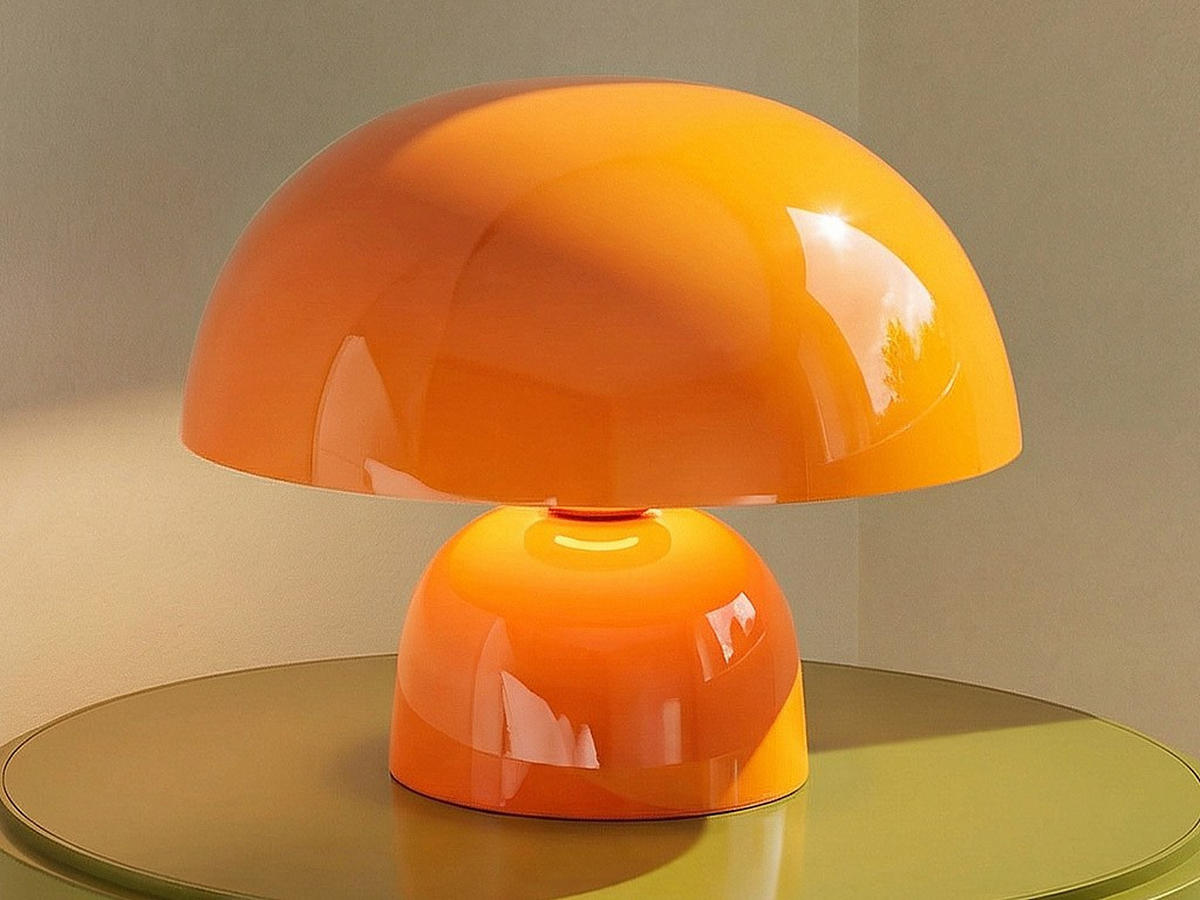 TISCHLAMPE - 31 x 31 - metall - gelb Sidney - Gelb, Metall (31/31/25cm) - Vente-Unique