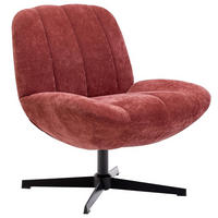 SESSEL Stoff Terrakotta - Rot, Textil (74/82/73cm) - Nordlys