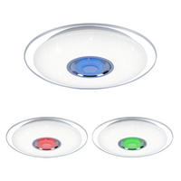 LED DECKENLEUCHTE Metall Weiß TUNE - Weiß, Metall (47.5/47.5/5.7cm) - Globo Lighting