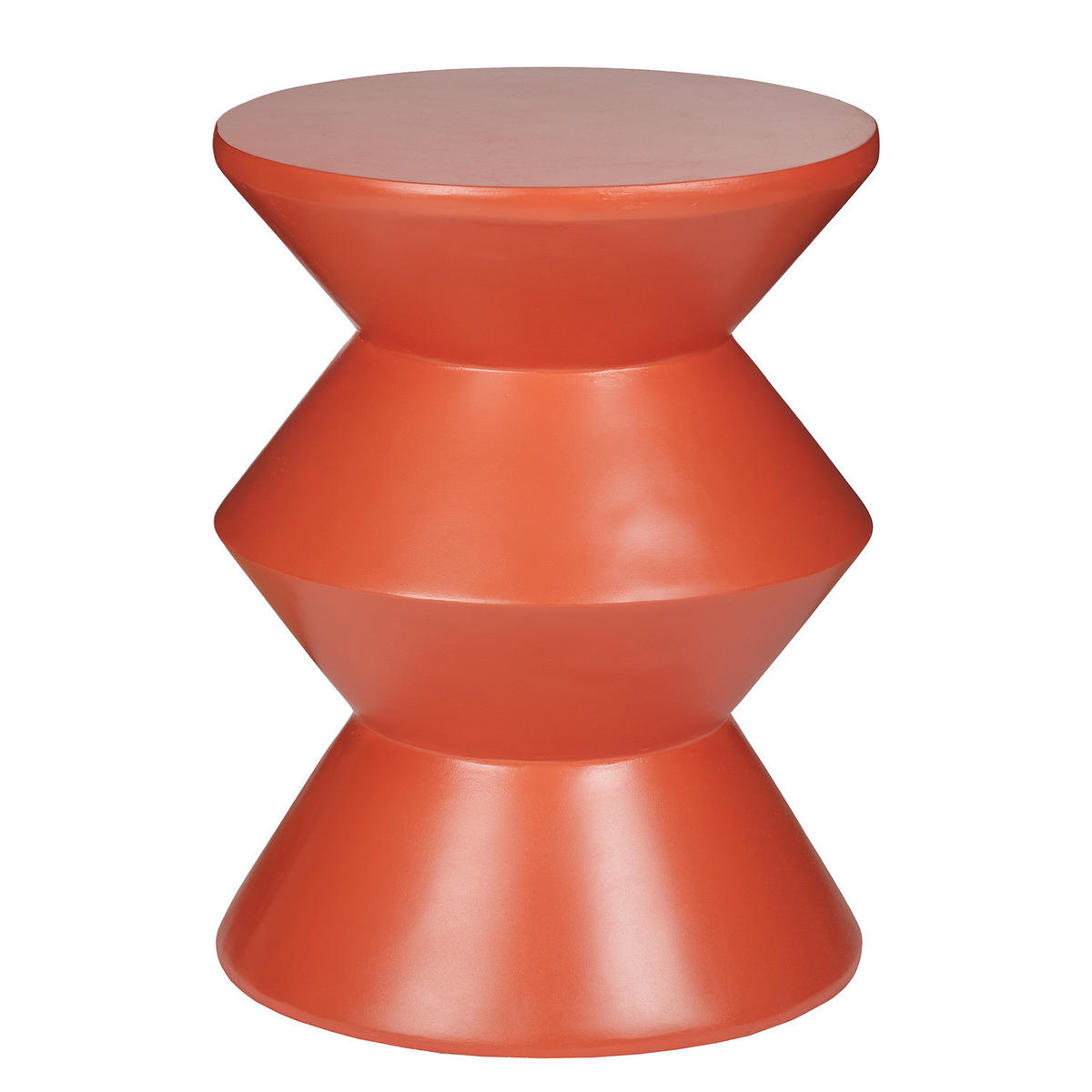 BEISTELLTISCH Pieces - Rot, Keramik (35/35/46cm) - Butlers