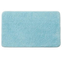 BADEZIMMERTEPPICH Himmelblau 40 x 60 cm - Hellblau, Textil (40/60cm)