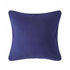 KISSENHÜLLE dunkelblau 60/60 cm, 100% Baumwolle - Dunkelblau, Textil (60/60cm) - Homescapes