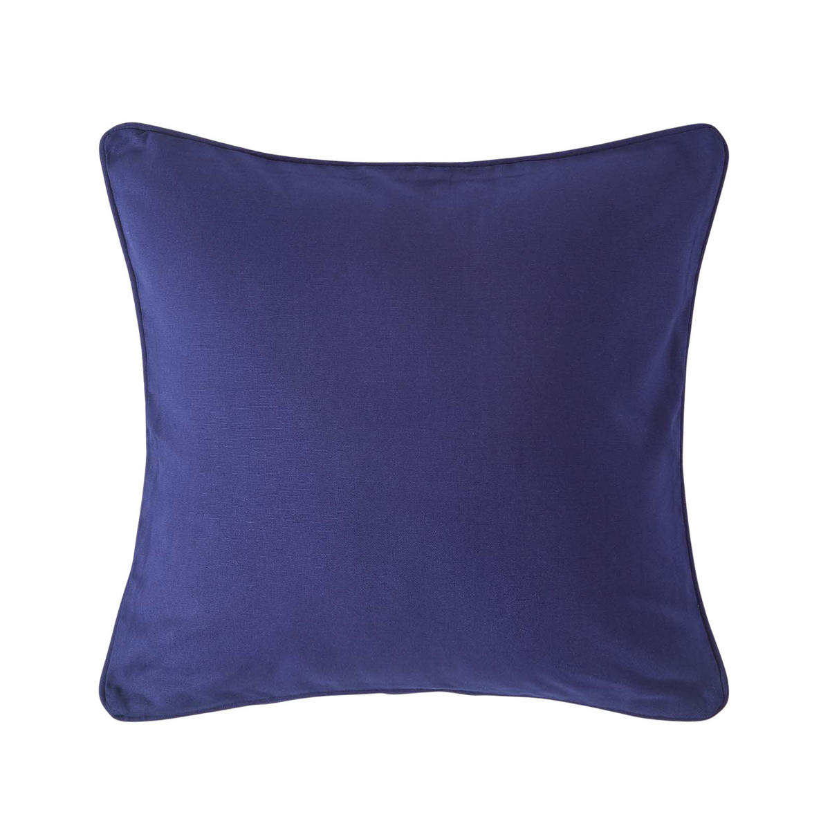 KISSENHÜLLE dunkelblau 60/60 cm, 100% Baumwolle - Dunkelblau, Textil (60/60cm) - Homescapes