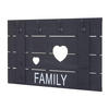 WANDGARDEROBE FAMILY SHABBY-LOOK Grau - Grau, Holz (90/60/3cm) - MCW