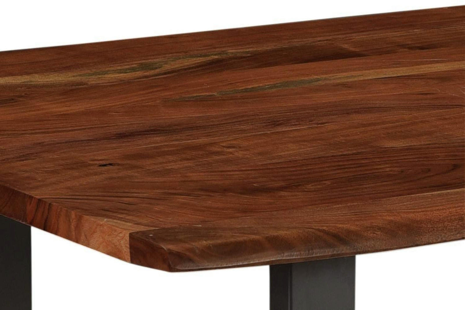 ESSTISCH INSA - Schwarz/Braun, Holz/Metall (60/110/77cm) - SAM
