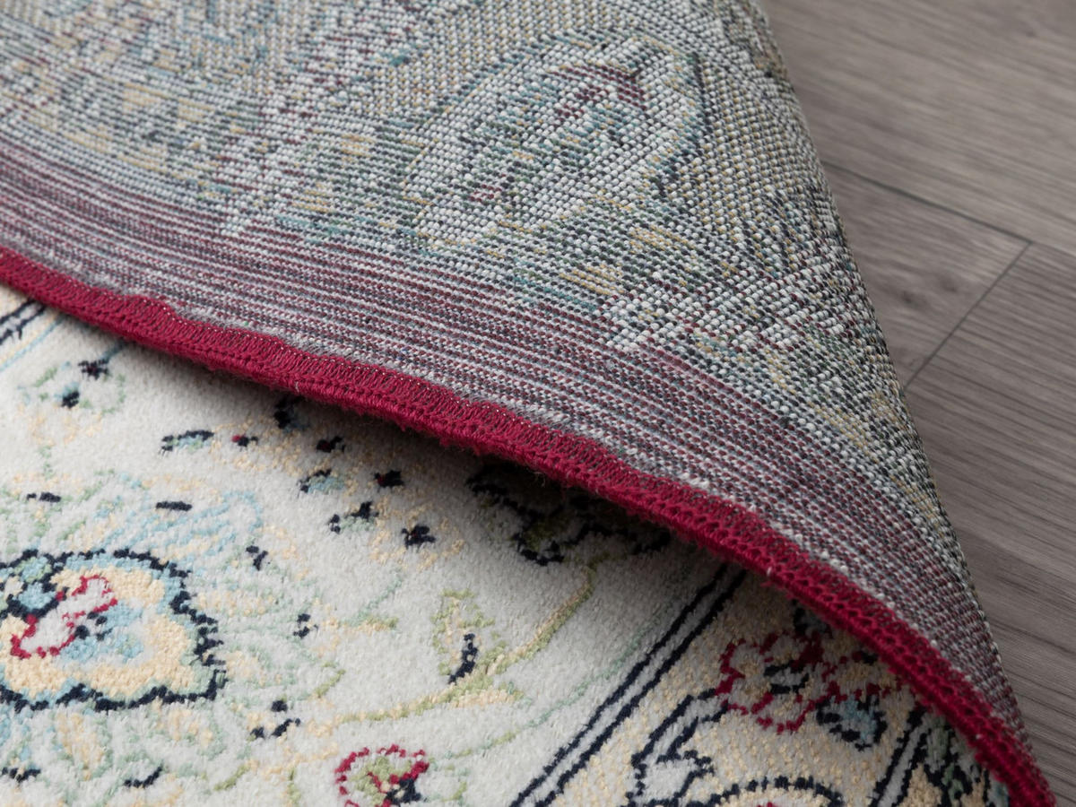 ORIENTTEPPICH 67/210 cm Riad Tabriz - Rot, Textil (67/210cm) - Steffensmeier