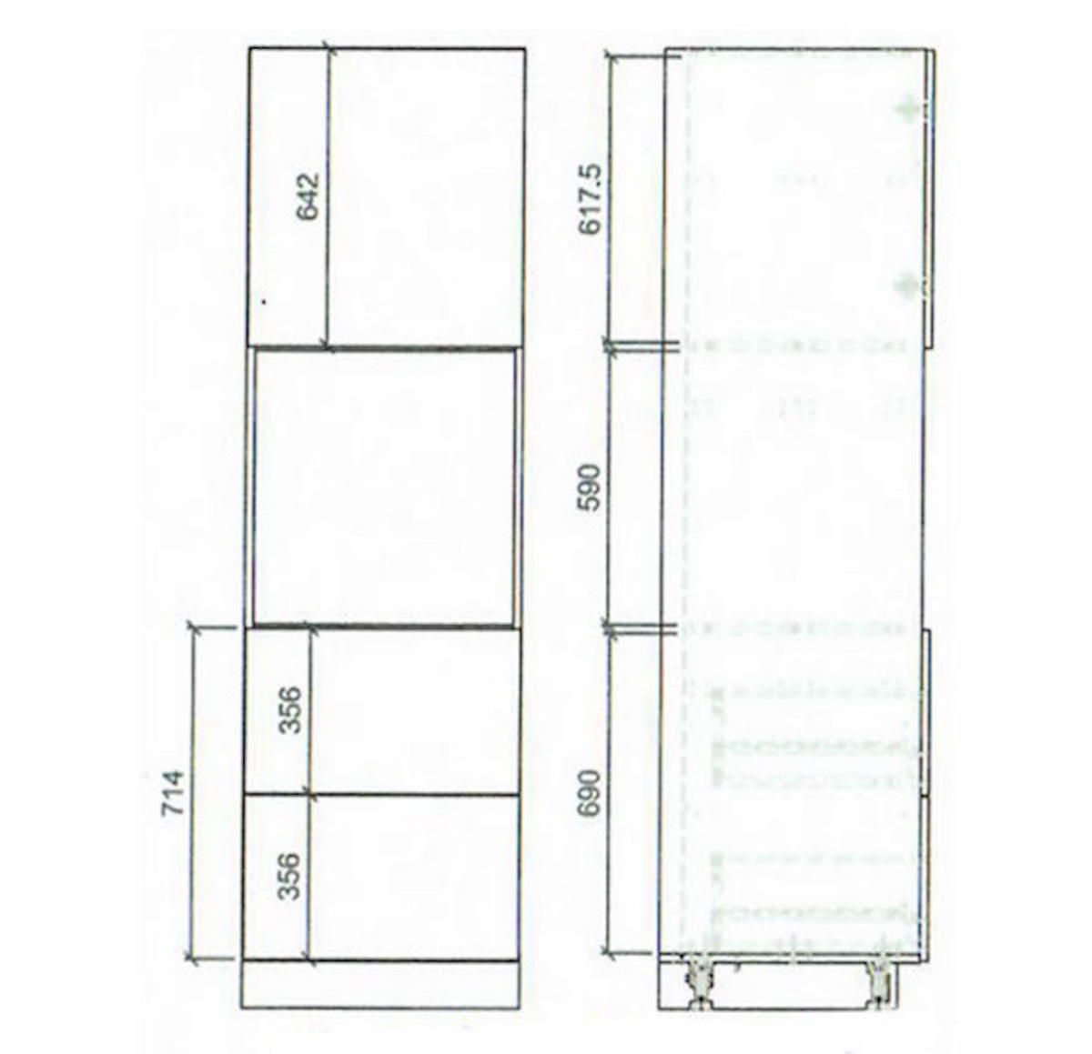 WINKELKÜCHE Brerra grau / verkehrsweiß-seidengrau hochglanz 9-teilig - Weiß/Grau, Holzwerkstoff (245/207/240cm) - Feldmann-Wohnen