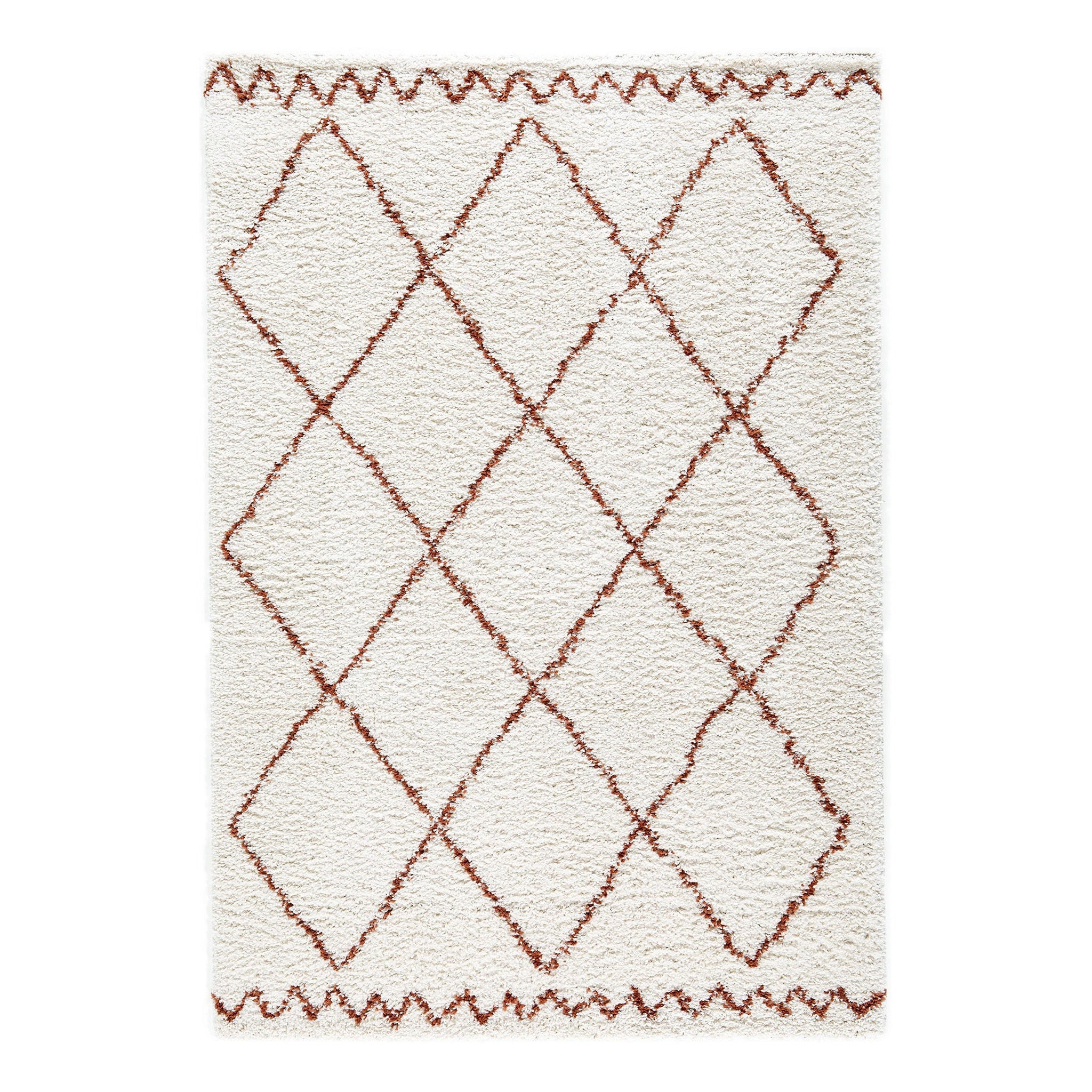 TEPPICH Design weich gemütlich beige - Beige, Textil (120/170cm) - AFK Living