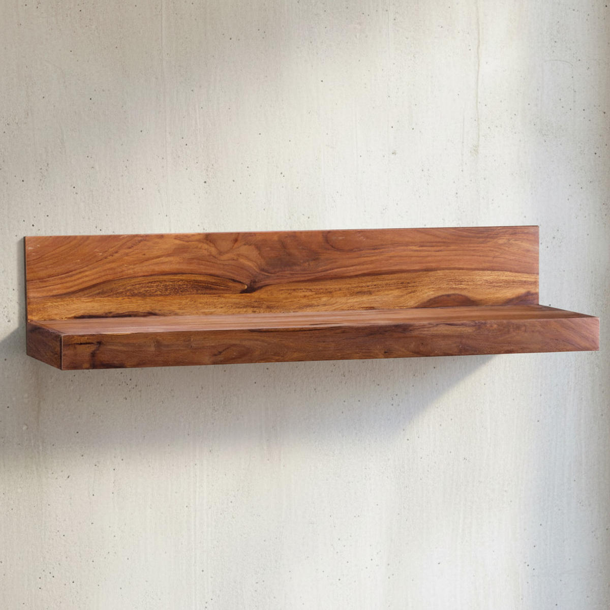 WANDREGAL NAKO Massivholz Flexibles Design Landhausstil, Braun 80x23x17 cm - Braun, Holz (80/17/23cm) - KADIMA DESIGN