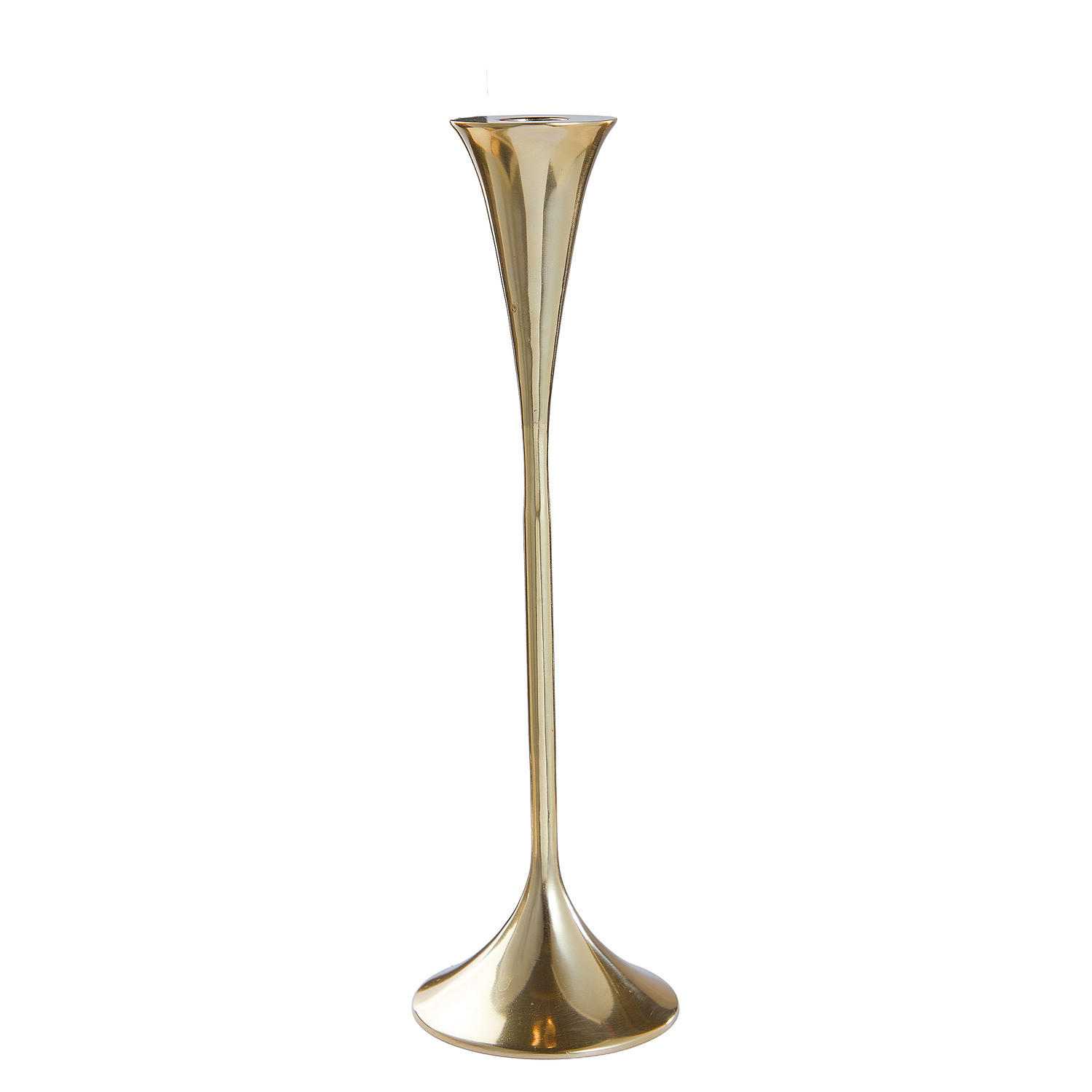 KERZENHALTER Highlight - Goldfarben, Metall (6/30/9cm) - Butlers