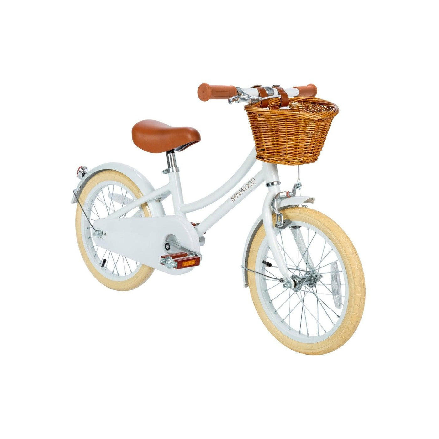 KINDERFAHRRAD aus Alu und Stahl, 4-7 Jahre, Weiss - Weiß, Metall (23.5cm) - Banwood