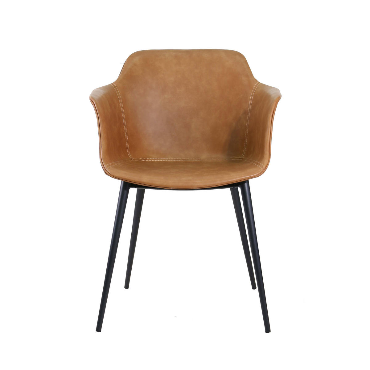 ARMLEHNENSTÜHLE 2-tlg., Braun - Braun, Textil (58/83/58cm) - Oviala