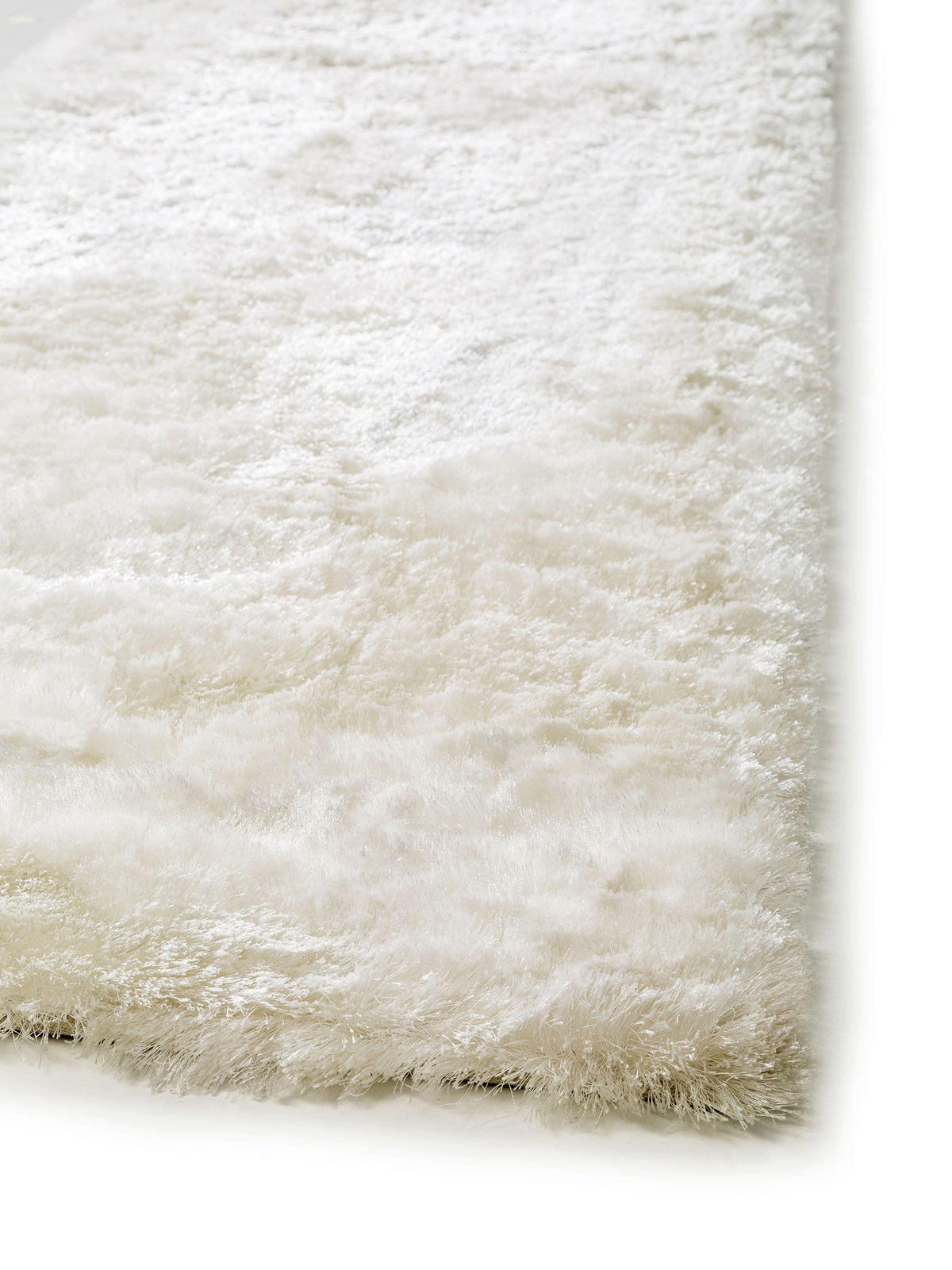 HOCHFLORTEPPICH Whisper Weiß 80x300 cm - Weiß, Textil (80/300cm) - benuta Nest