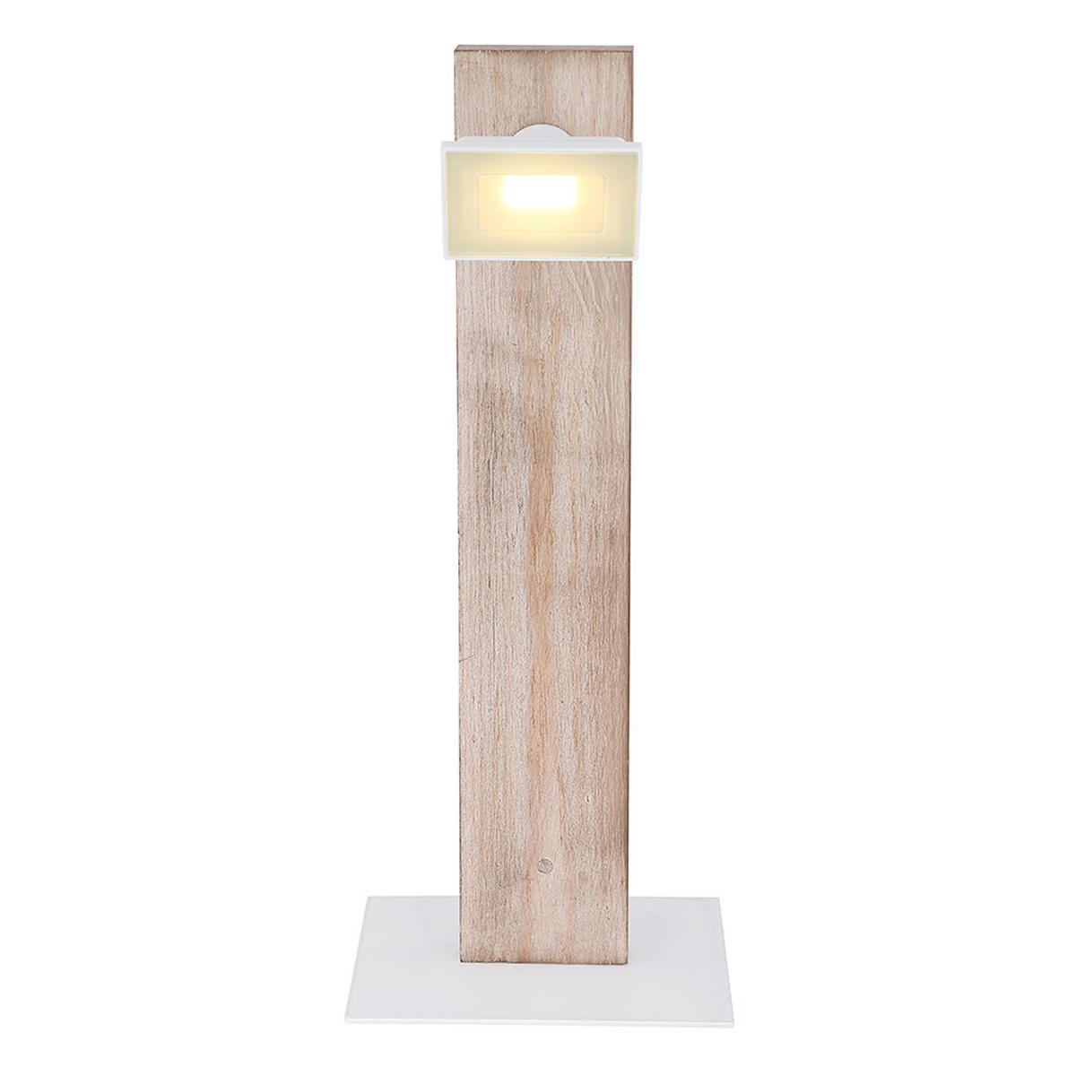LED TISCHLEUCHTE Joya Holz Braun - Braun, Holz (18/12/45cm) - Globo Lighting