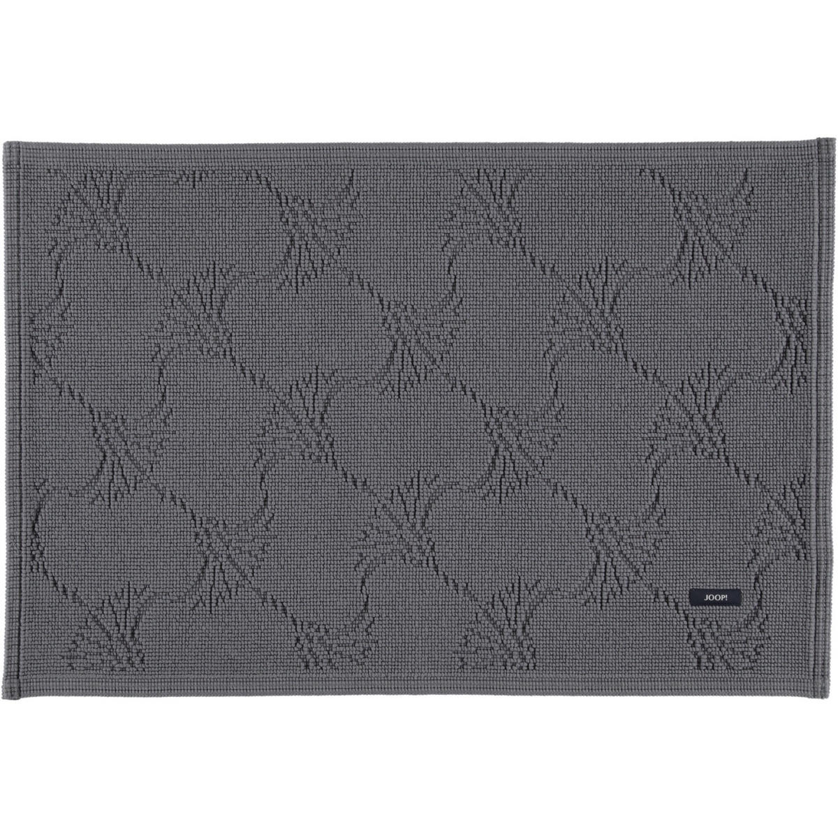 BADEMATTEN NEW CORNFLOWER 60 LIGHT ANTHRAZIT - 413 - Grau, Textil (60/90cm) - Joop!