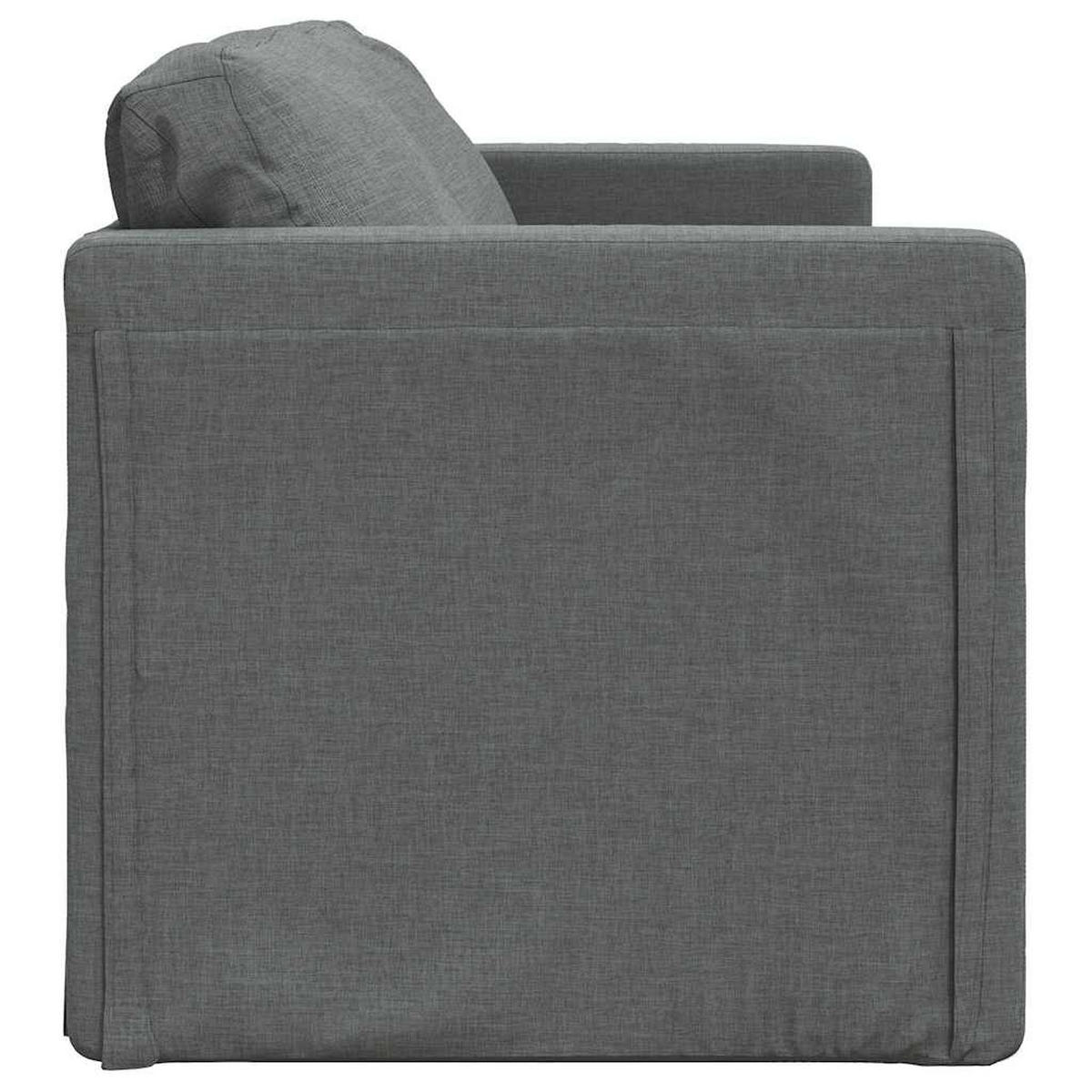 SCHLAFSOFA Anderson - Dunkelgrau, Textil (112/60/55cm) - Nettlife