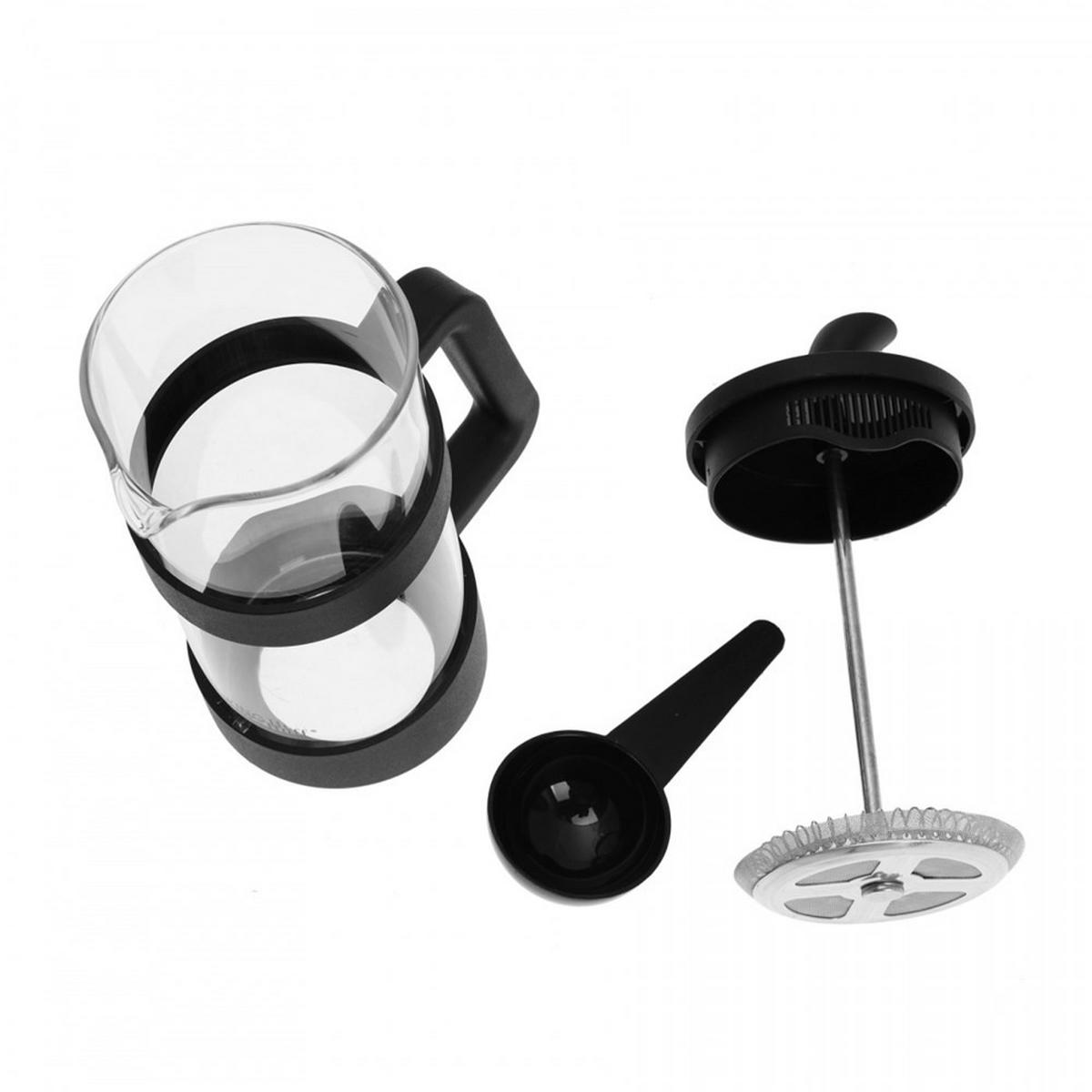 TEEKANNE Schwarz 10/10/19 cm KH1398 - Schwarz, Glas (0.6L) - Kinghoff 