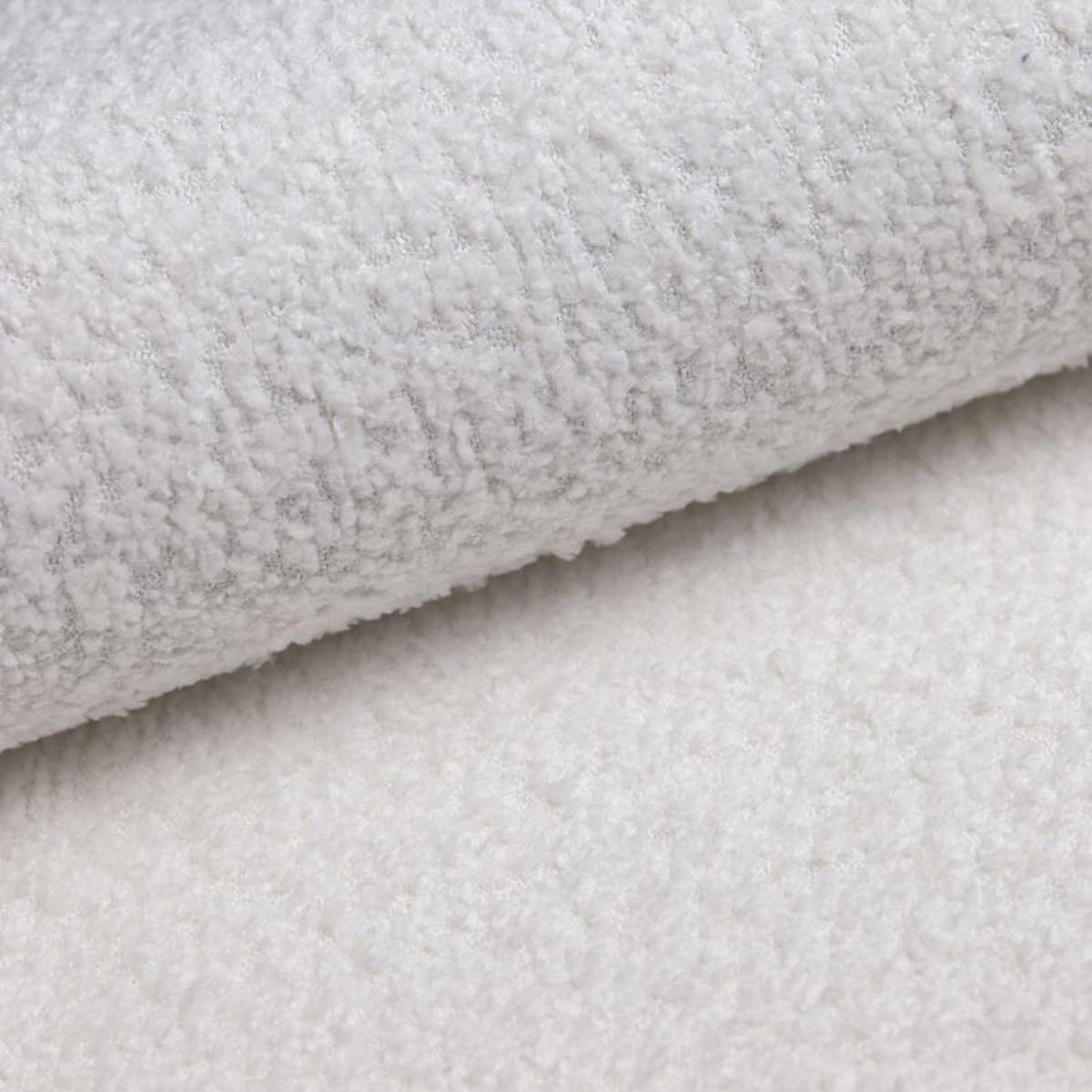 POLSTERBETT Menfi 180x200 cm, Weiß - Weiß, Textil (180/200cm) - Fedve