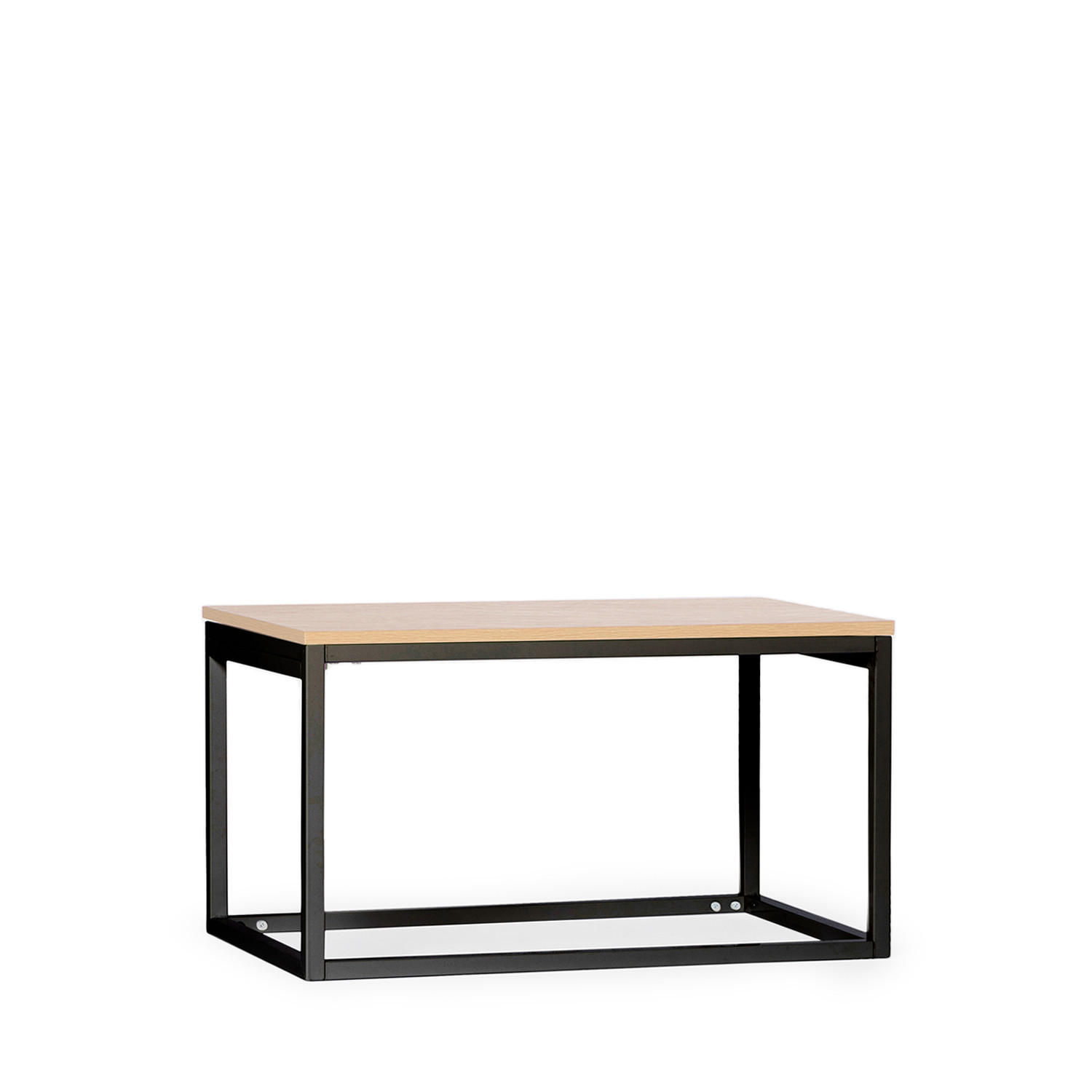 COUCHTISCH HOCHKLAPPBARER Navan Schwarz 80 cm x 49-61 cm - Schwarz, Holzwerkstoff (50/80/49cm)