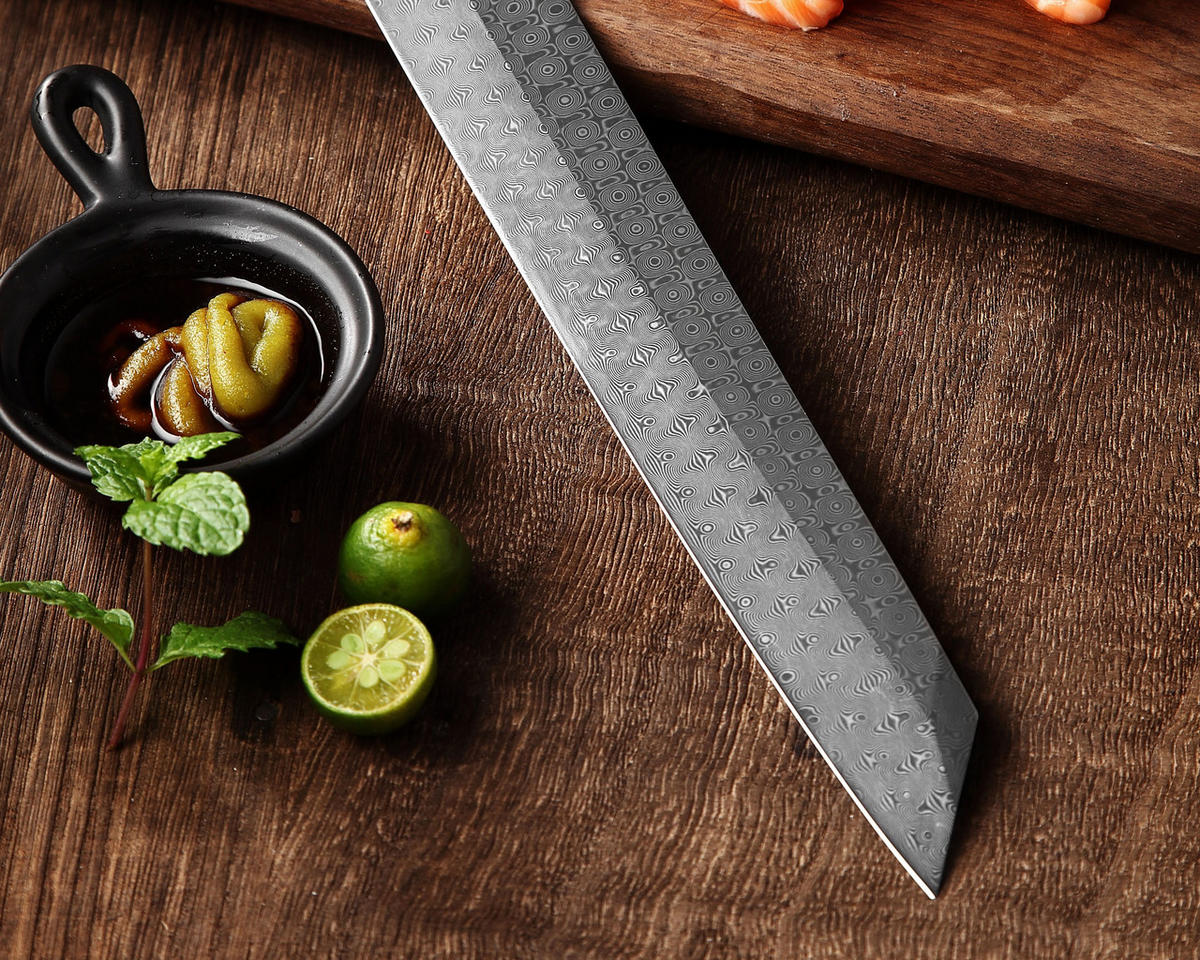 KIRITSUKEMESSER 28 cm - Braun, Holz/Metall (43cm) - Wakoli