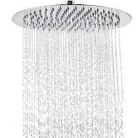 DUSCHKOPF Regendusche 30 cm Rund Edelstahl Chrom - Silberfarben, Metall (30/12.7/30cm)