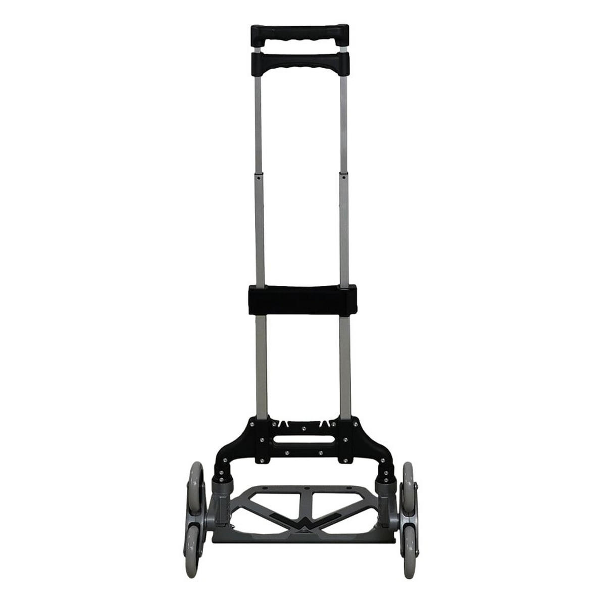 TREPPENSTEIGER Sackkarre Elephant klappbar 110x45x48cm Traglast 70kg AluminiumrahmenTRR Fachgummiräder Silber - Silberfarben, Metall (48/45/110cm) - PROREGAL