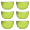 MÜSLISCHALEN Doppio Grün ø 14 cm 6er Set - Grün, Keramik (14cm) - Ritzenhoff Breker