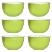 MÜSLISCHALEN Doppio Grün ø 14 cm 6er Set - Grün, Keramik (14cm) - Ritzenhoff Breker
