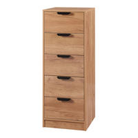 KOMMODE Varkaus - Eichefarben, Holzwerkstoff (40/108/40cm) - [en.casa]
