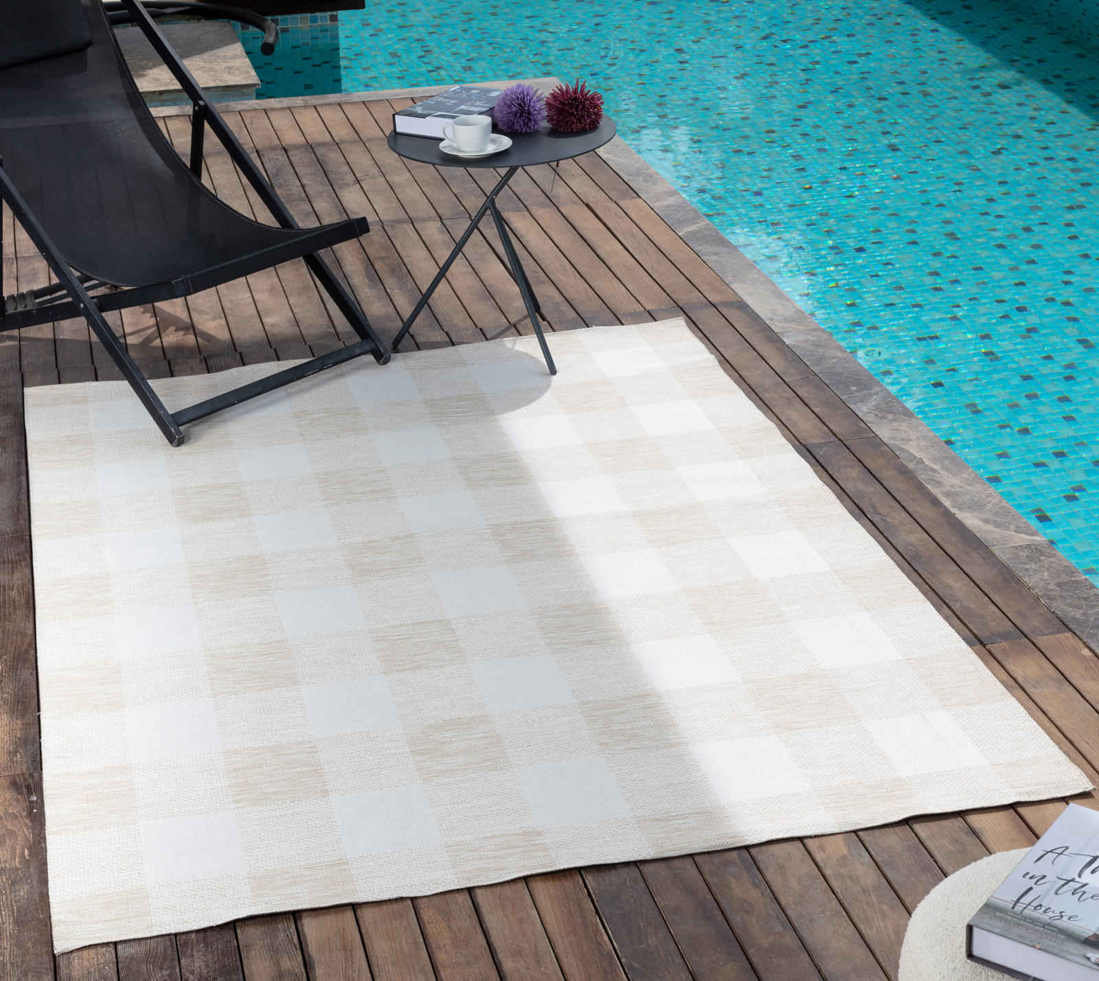 OUTDOORTEPPICH 200/275 cm Beige - Beige, Naturmaterialien/Textil (200/275cm) - LIVABLISS