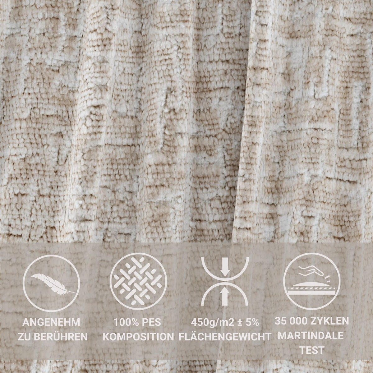 BOXSPRINGBETT Ava Beige 160/200 cm - Beige/Schwarz, Holz/Holzwerkstoff (160/200cm) - Maison de Reve
