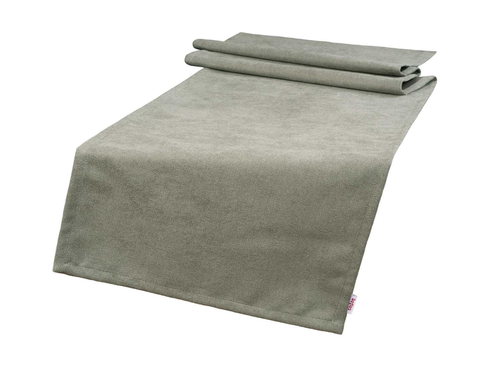 TISCHLÄUFER FarbTon Chenille-Haptik greig-taupe 140/40 cm - Taupe, Textil (40/140cm) - beties Heimtextil