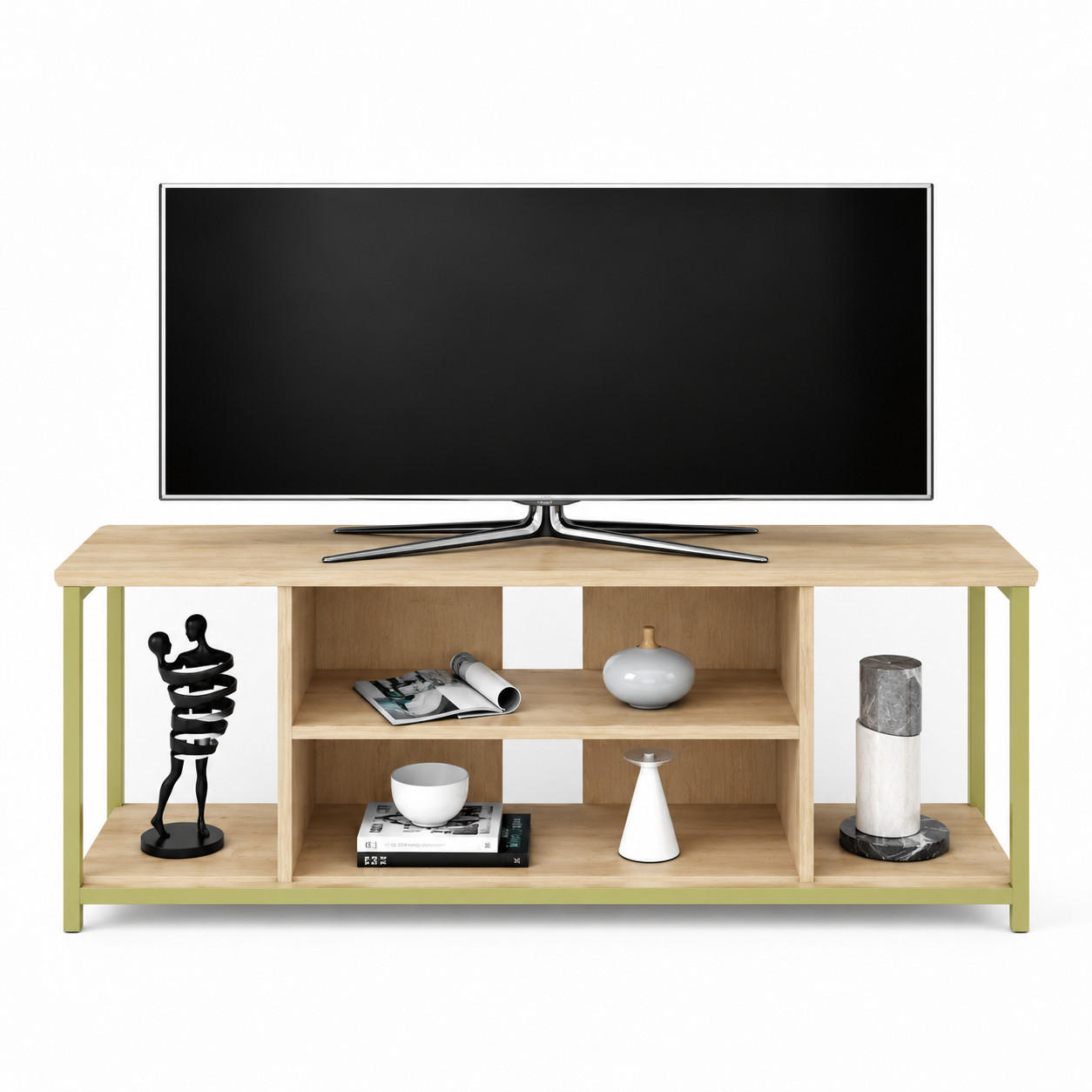 Decorotika Tv-Element Gold, Eiche 120x51x35 cm