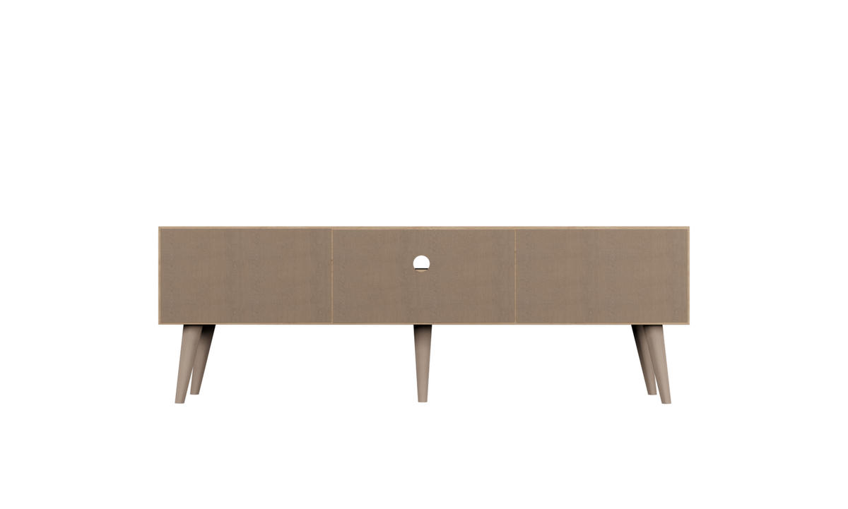 LOWBOARD Toronto II 35/55,2/160 cm - Eiche Artisan, Holzwerkstoff (35/55/160cm) - Kocot Kids
