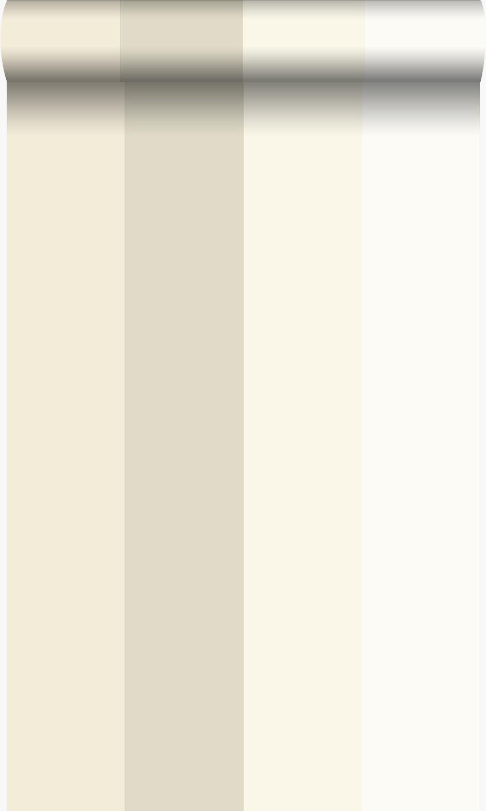 TAPETE Streifen 53 cm x 10.05 m - Goldfarben, Papier (53/1000cm) - Origin Wallcoverings