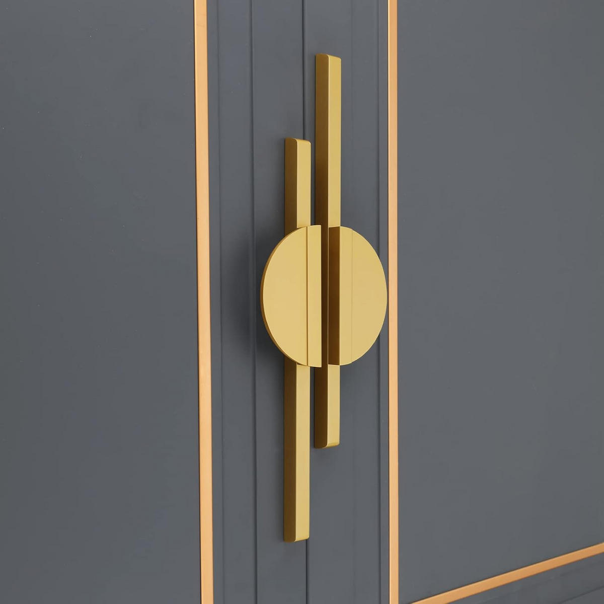 MÖBELGRIFF Gold 2er-Set 160 mm - Goldfarben, Metall (4/2.2/23cm)