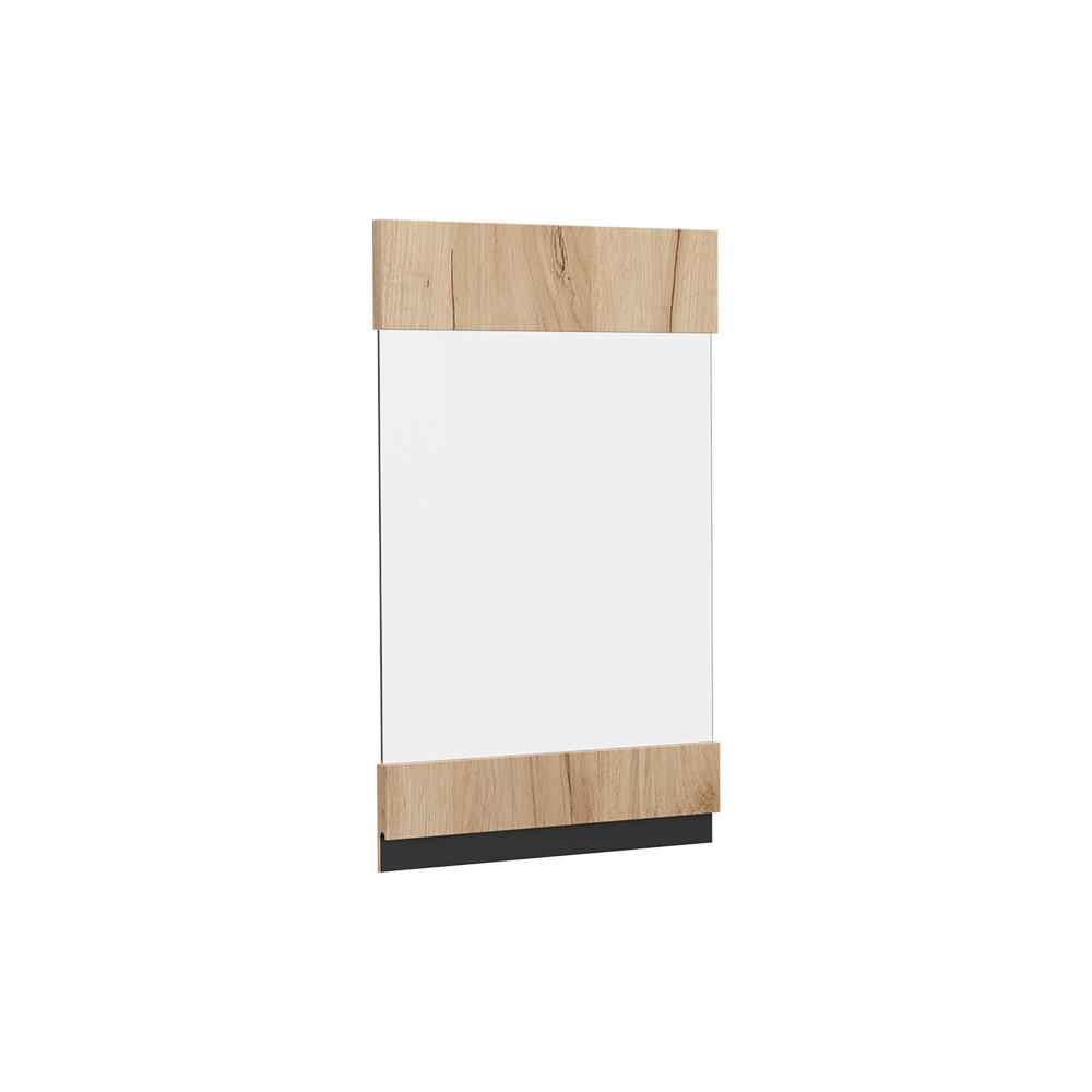 KÖKSFRONT R-Line Goldkraft ek 39.6x59 cm möbelfront för väggskåp med glas Ekfärgad 59/39.6/1.6 cm