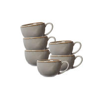 ESPRESSOTASSEN Taste taupe 95 ml 6er Set - Taupe, Keramik (95L) - Ritzenhoff Breker