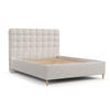 POLSTERBETT Paloma 160/200 cm Hellbeige im Neve Stoff - Sandfarben/Naturfarben, Holz/Holzwerkstoff (160/200cm) - AltaBeds