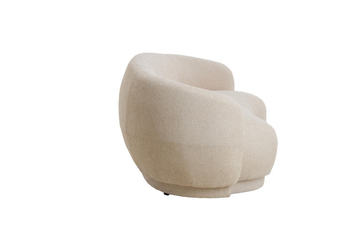 BANK Uvita Weiß 191/93/73 cm - Weiß, Holz (93/73/191cm) - Light & Living