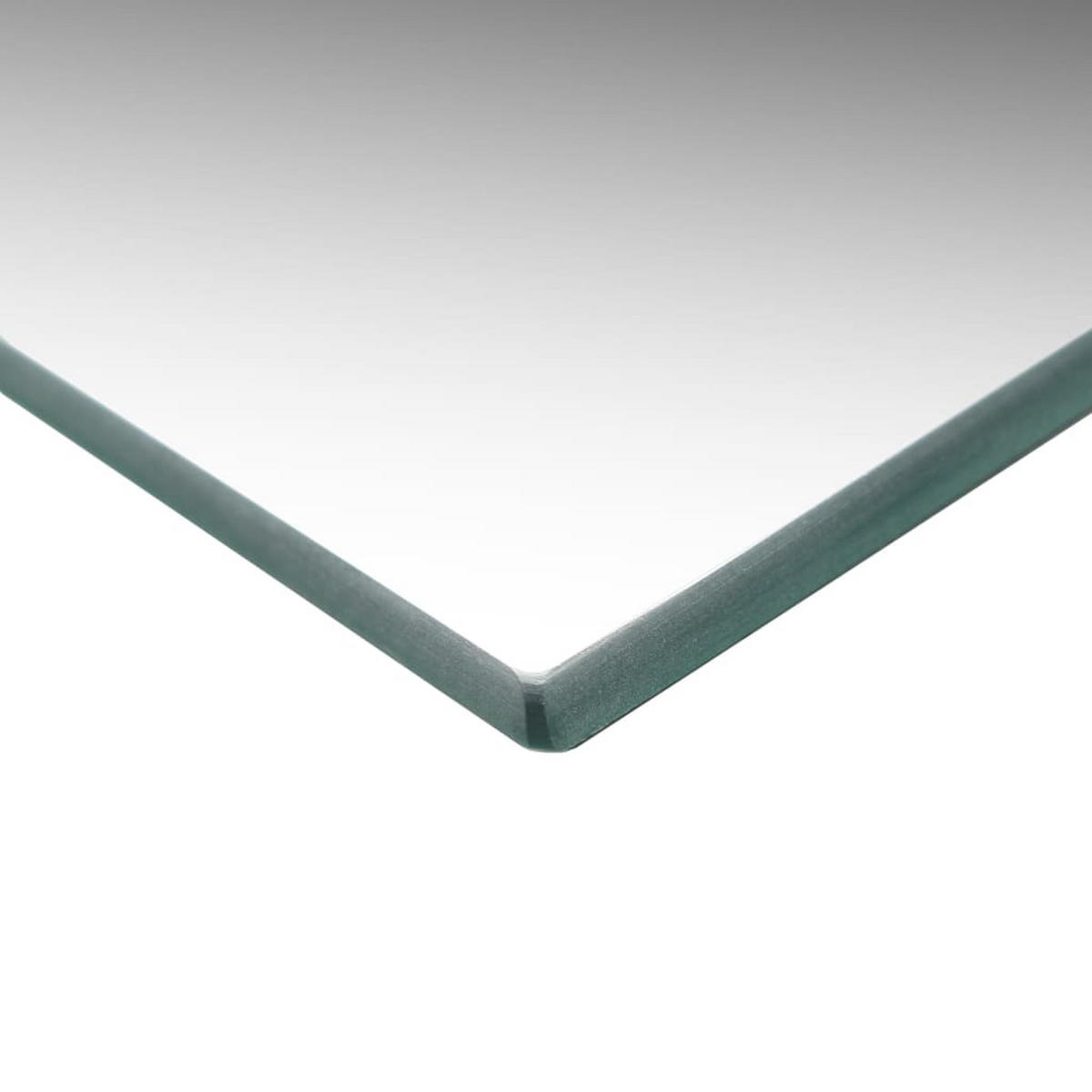 WANDSPIEGEL 2 Stk. 50x50 cm Quadratisch Glas - Silberfarben, Glas (50/1/50cm) - furnicato