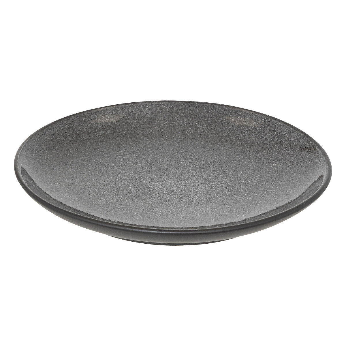 SPEISETELLER Diane Ø 21 cm - Dunkelgrau, Keramik (21cm) - Secret de Gourmet