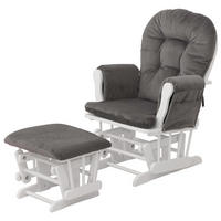 RELAXSESSEL Grau, Weiß - Weiß/Grau, Textil (74/103/71cm) - MCW