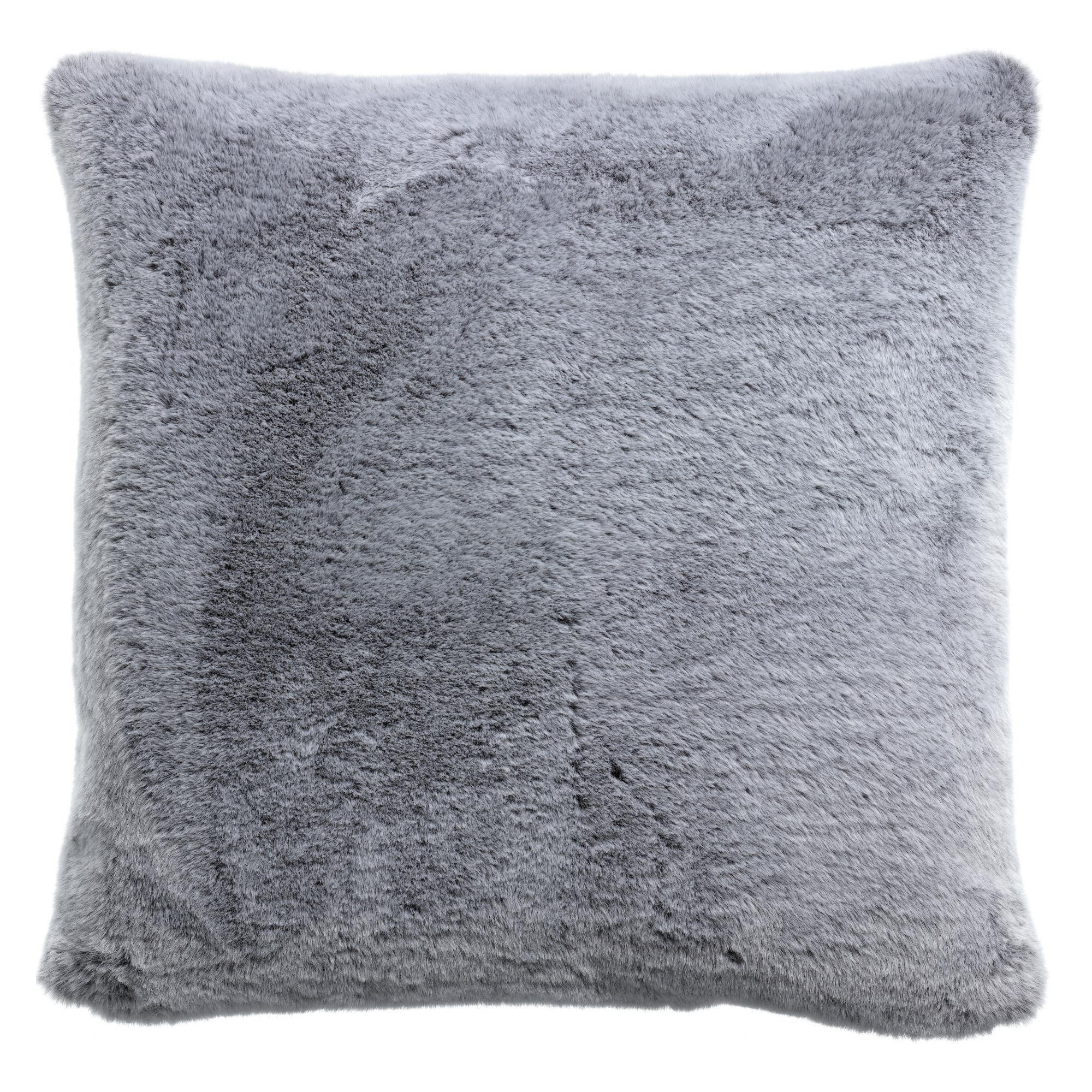 KISSEN Kinta donner 45 x 45 cm - Hellgrau, Textil (45/45cm) - Vivaraise
